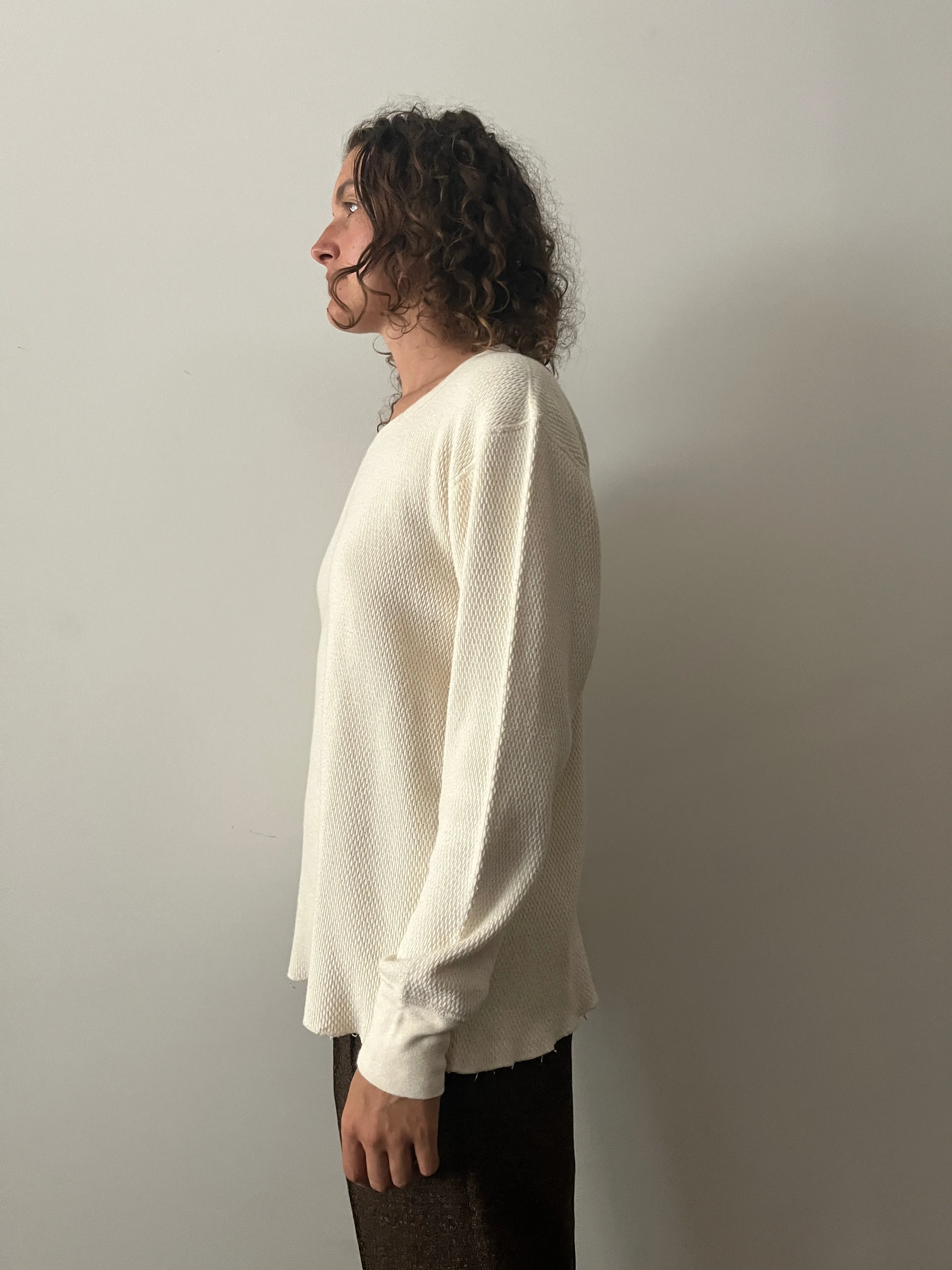 70s/80s Cotton Thermal Shirt