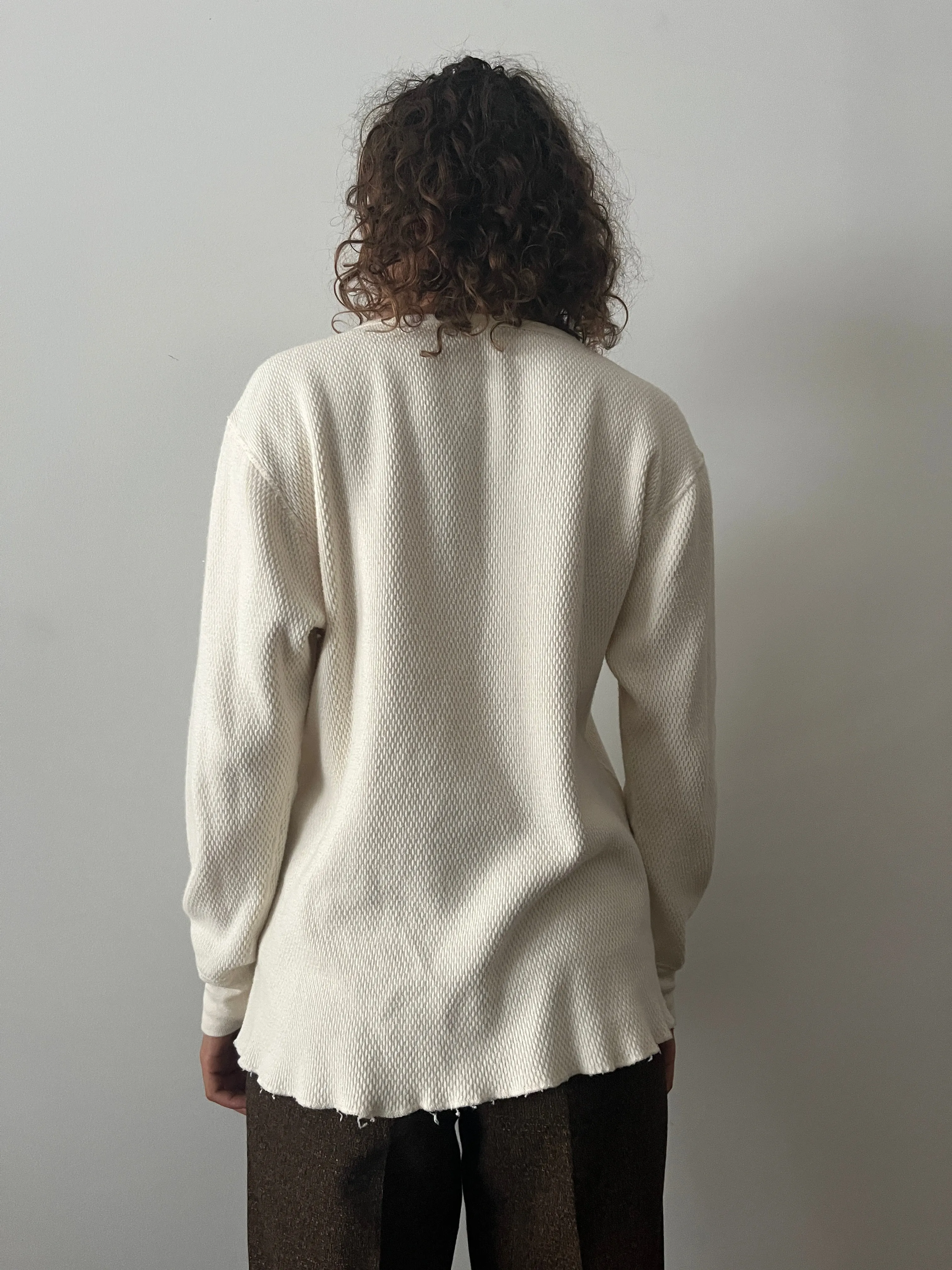 70s/80s Cotton Thermal Shirt