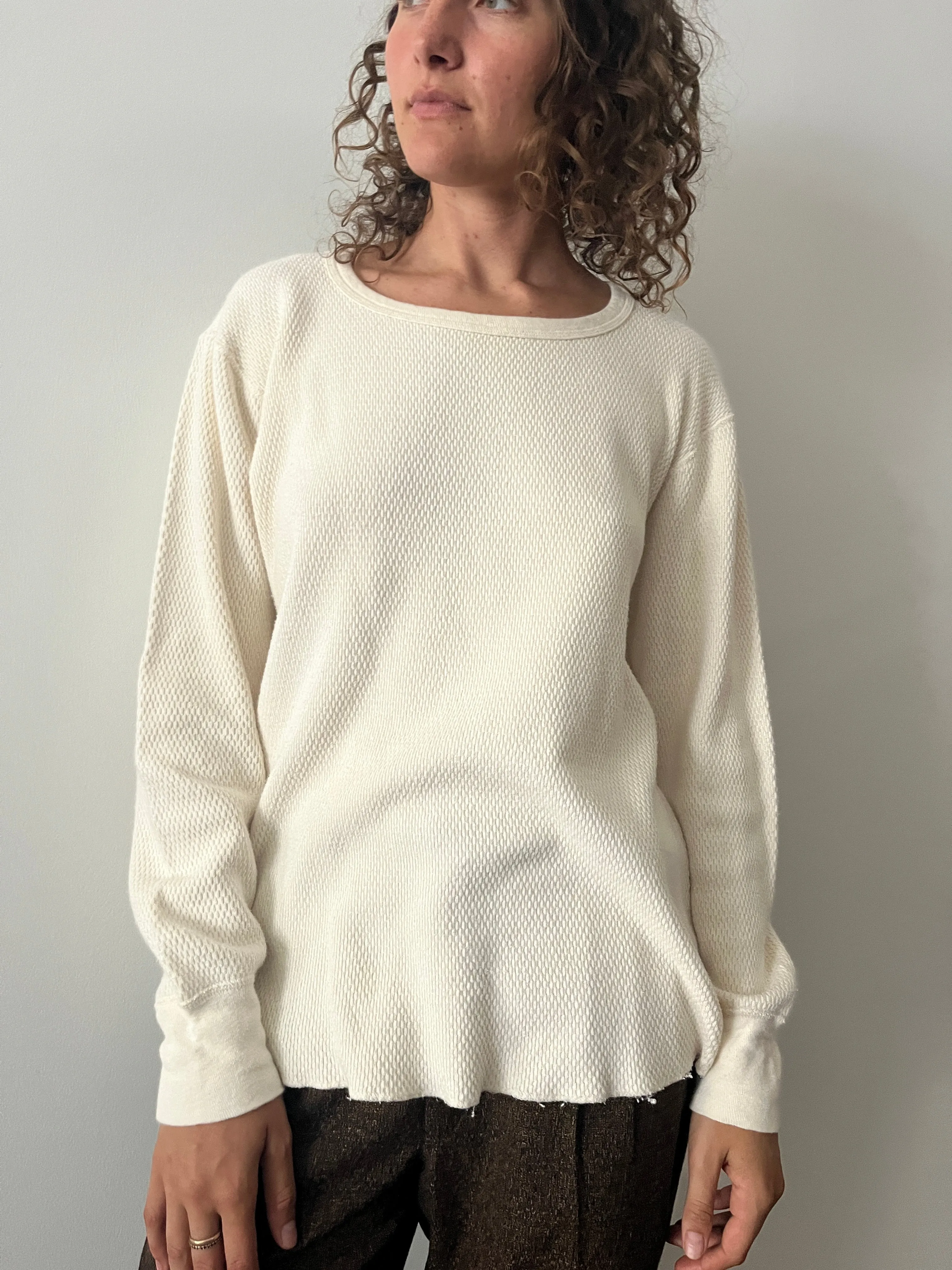 70s/80s Cotton Thermal Shirt