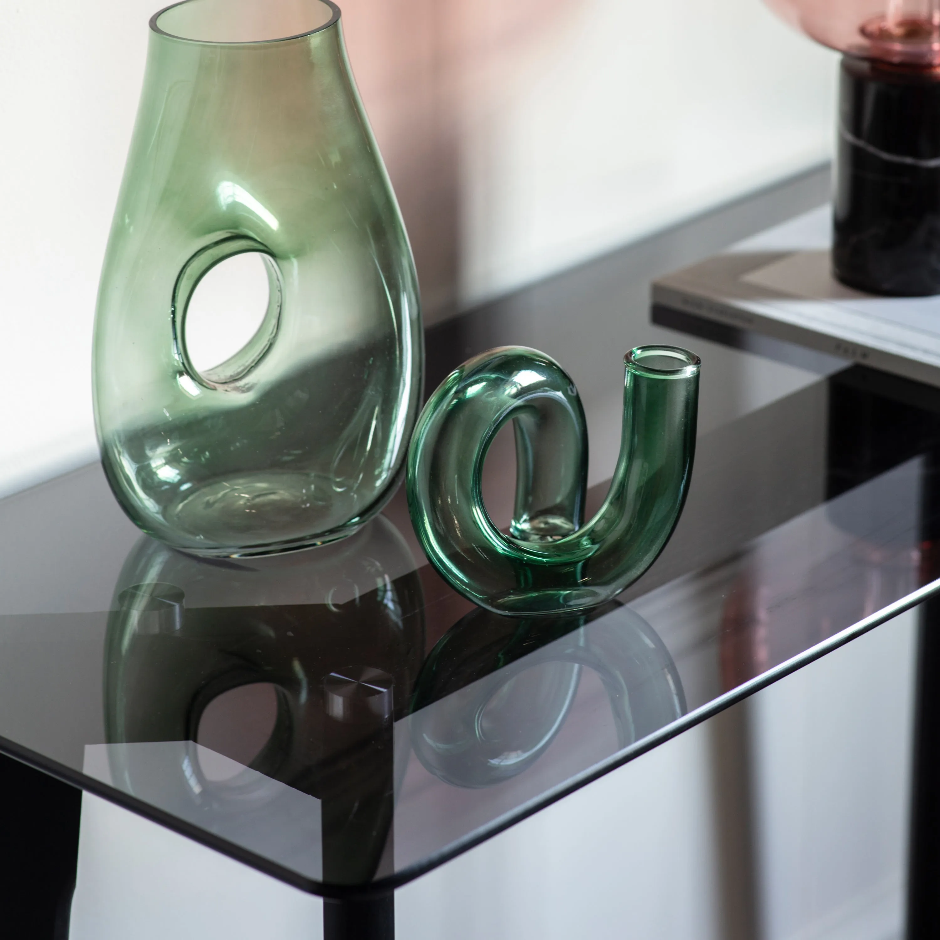 Amos Blair Console Table Black