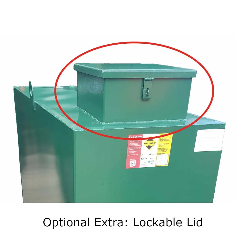 Atlantis 1350 Litre Steel Bunded Oil Tank