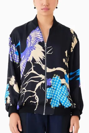 Black Crane Bomber