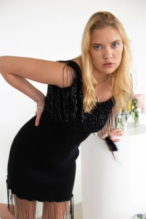 Black Parrot Dress