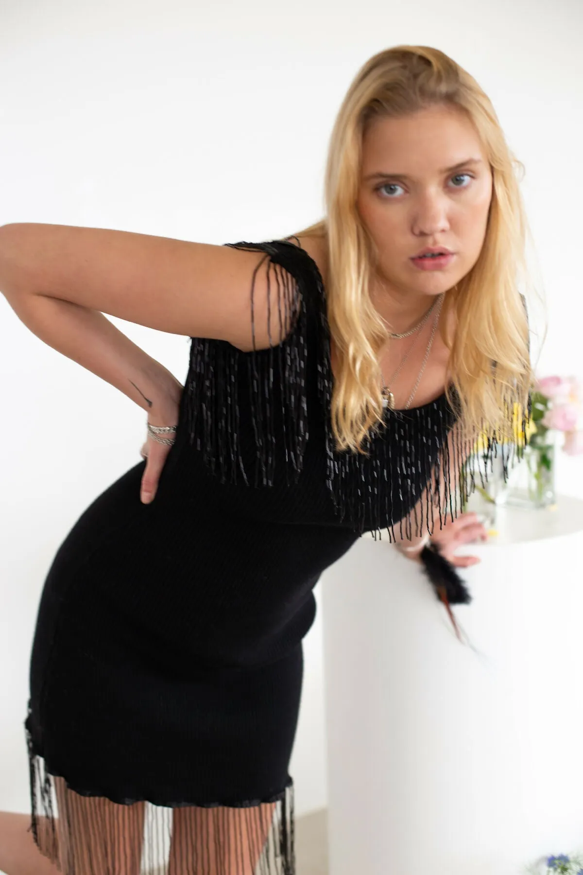 Black Parrot Dress