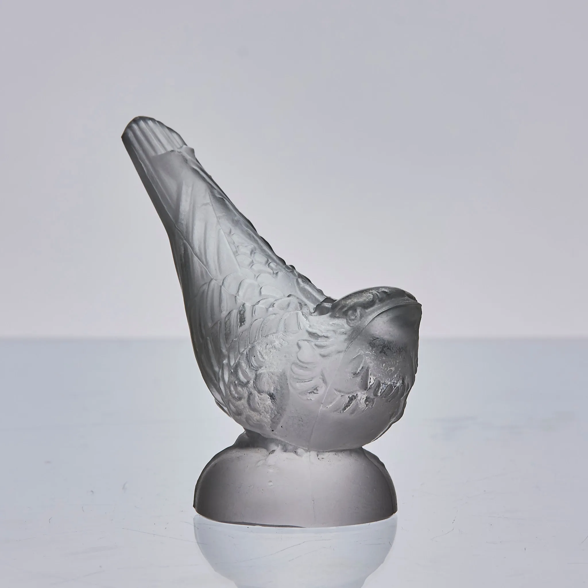 Bohemian Glass "Singing Bird"