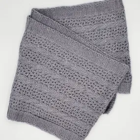 BOLD Cable and Lace Scarf