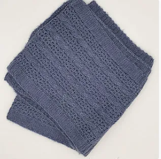 BOLD Cable and Lace Scarf