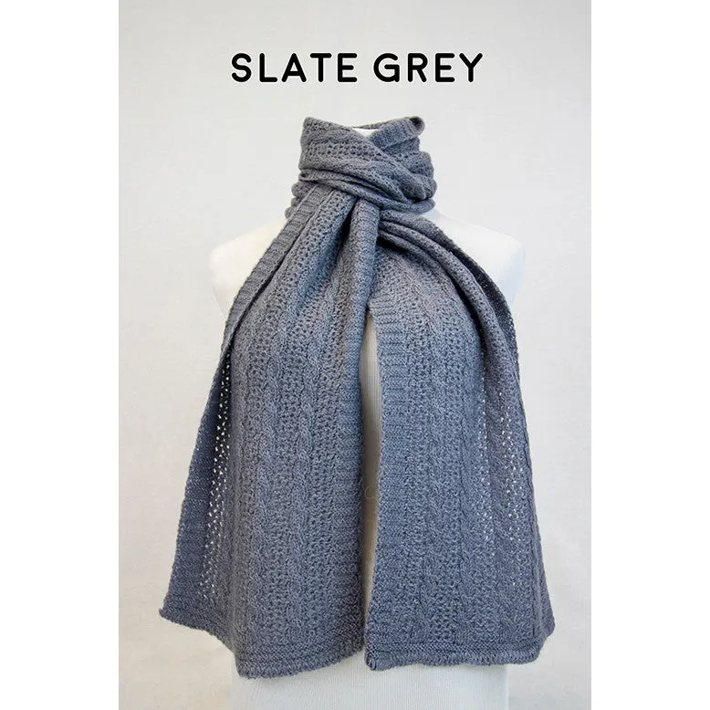 BOLD Cable and Lace Scarf