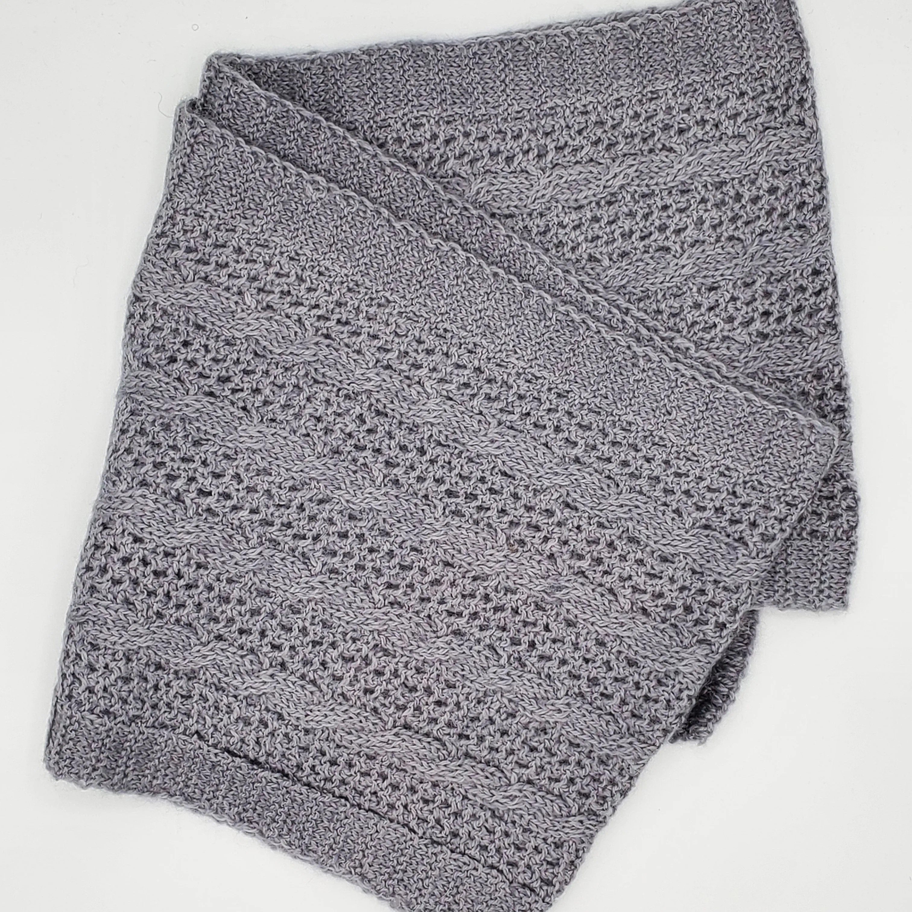 BOLD Cable and Lace Scarf