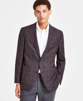 Brooks Brothers Mens Classic fit Sport Coat Blazer 44 R Red Plaid