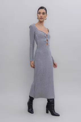 BSL Women Glitter Midi Knit Dress - Grantham