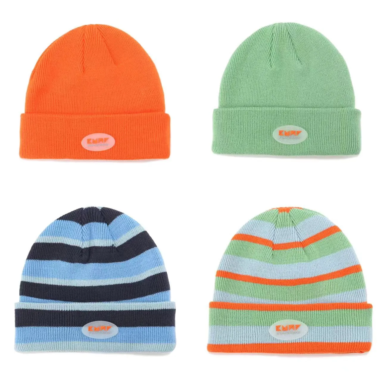 BUMP Knit Beanie Orange
