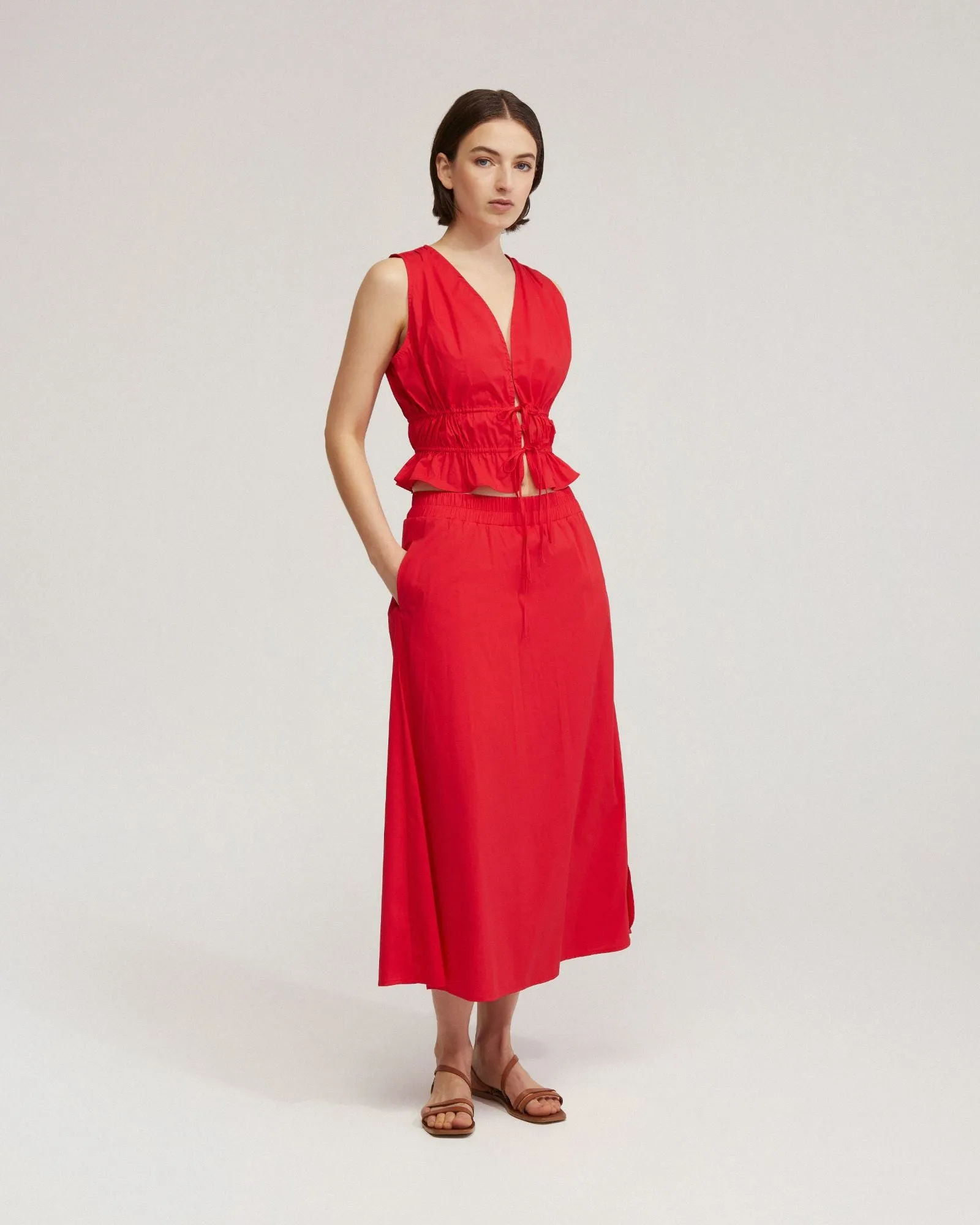 Capri Cotton Skirt