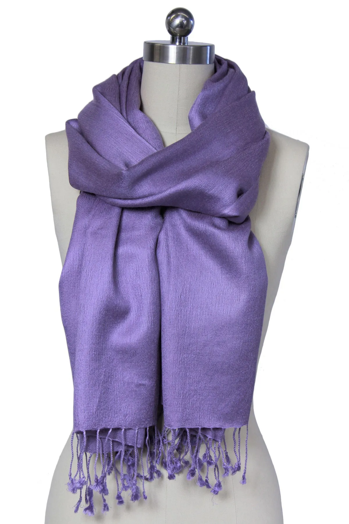 Cashmere Fringe Wrap Scarf