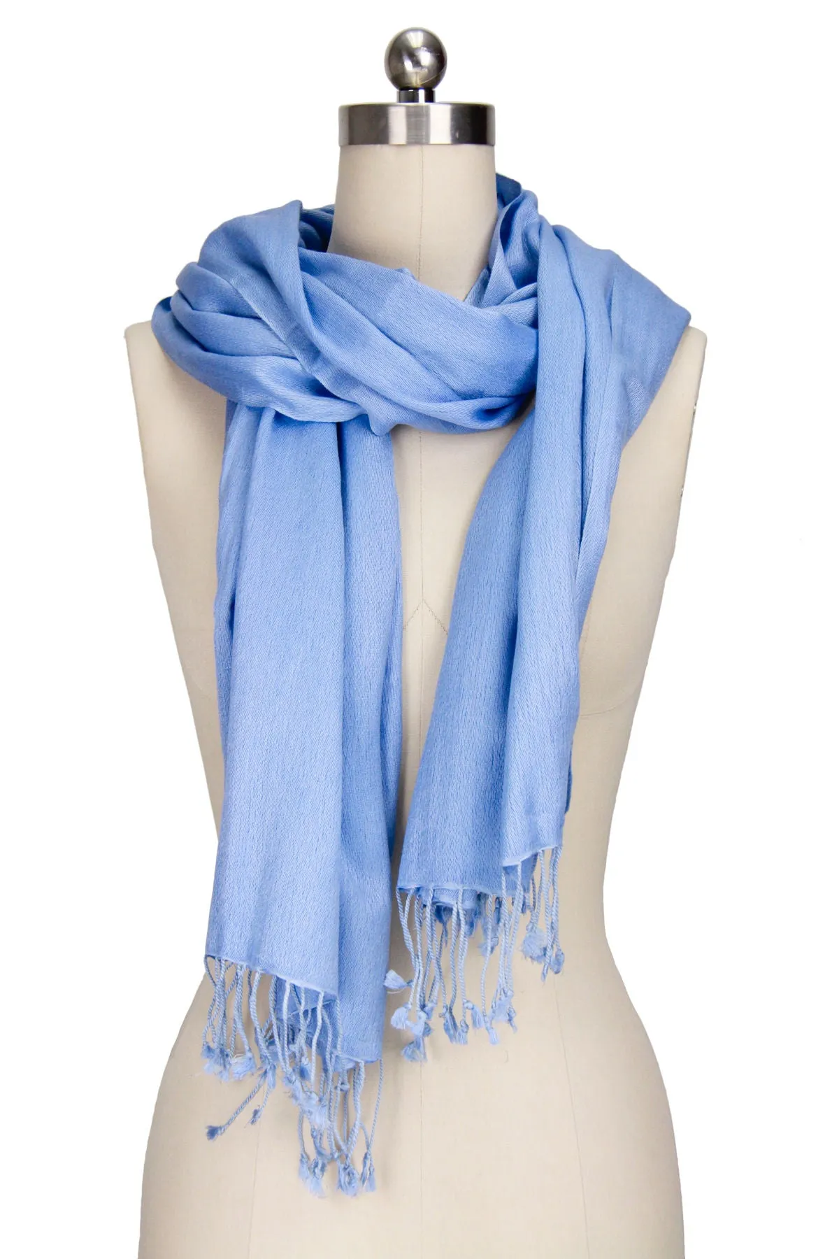 Cashmere Fringe Wrap Scarf