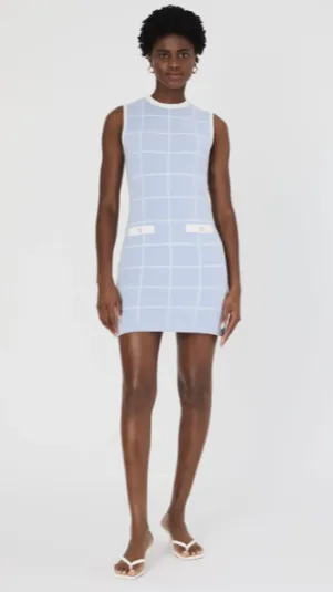 Check Crew Dress