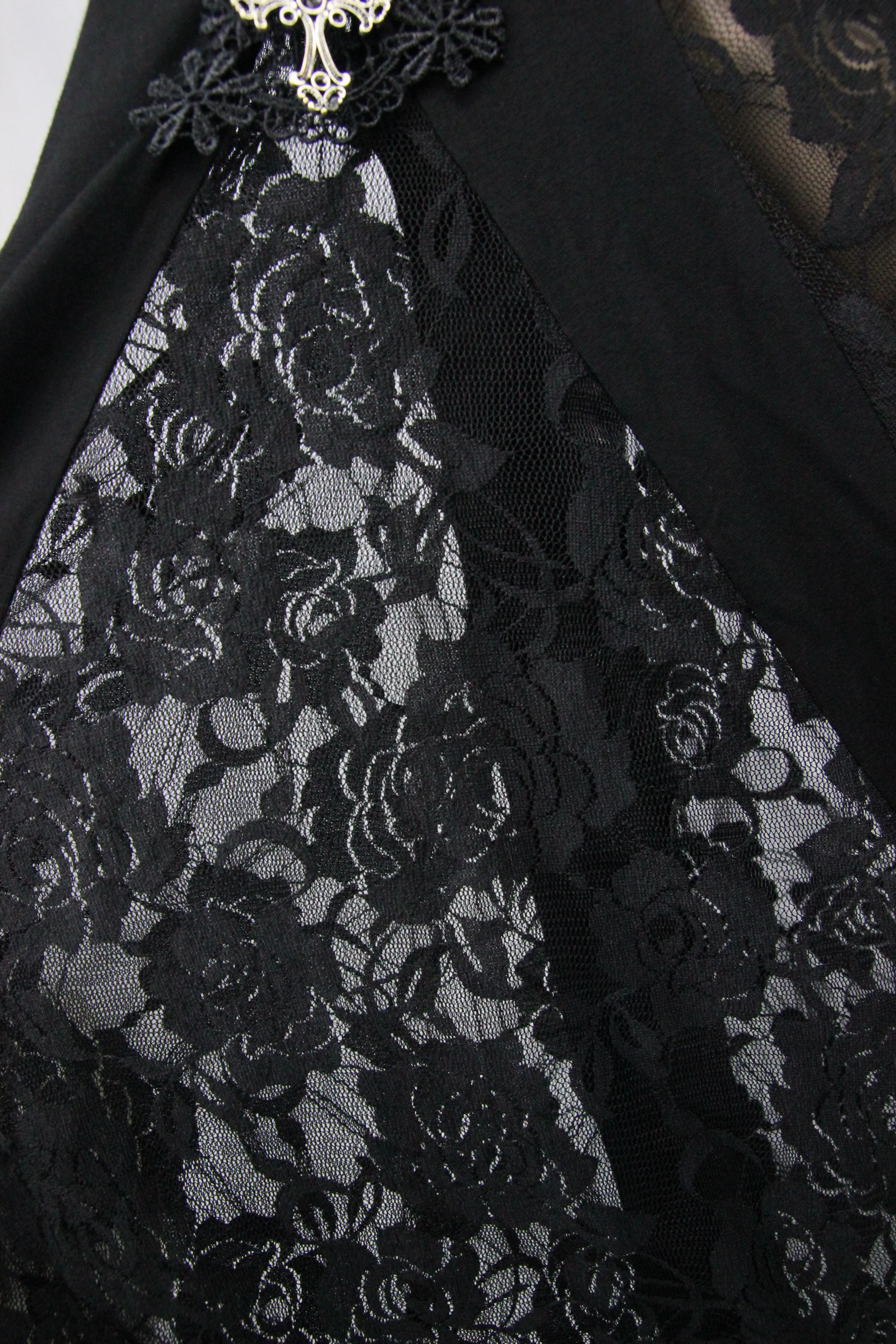 'Corrupted Mermaid' Gothic Bell Bottom Pants