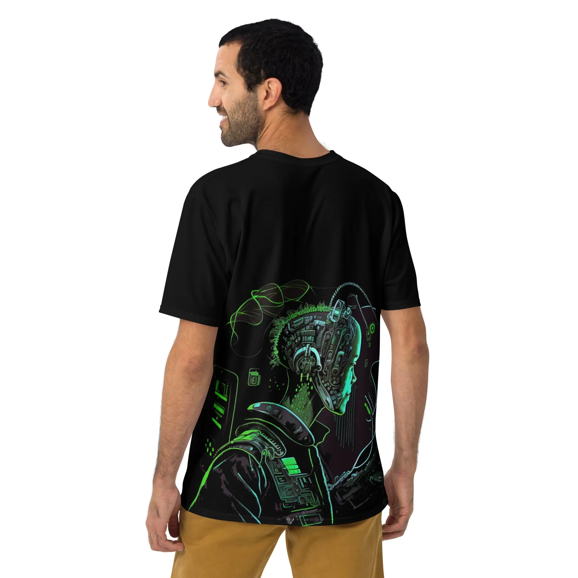 CyberWare Assassin V10 - Men's t-shirt ( Back Print )