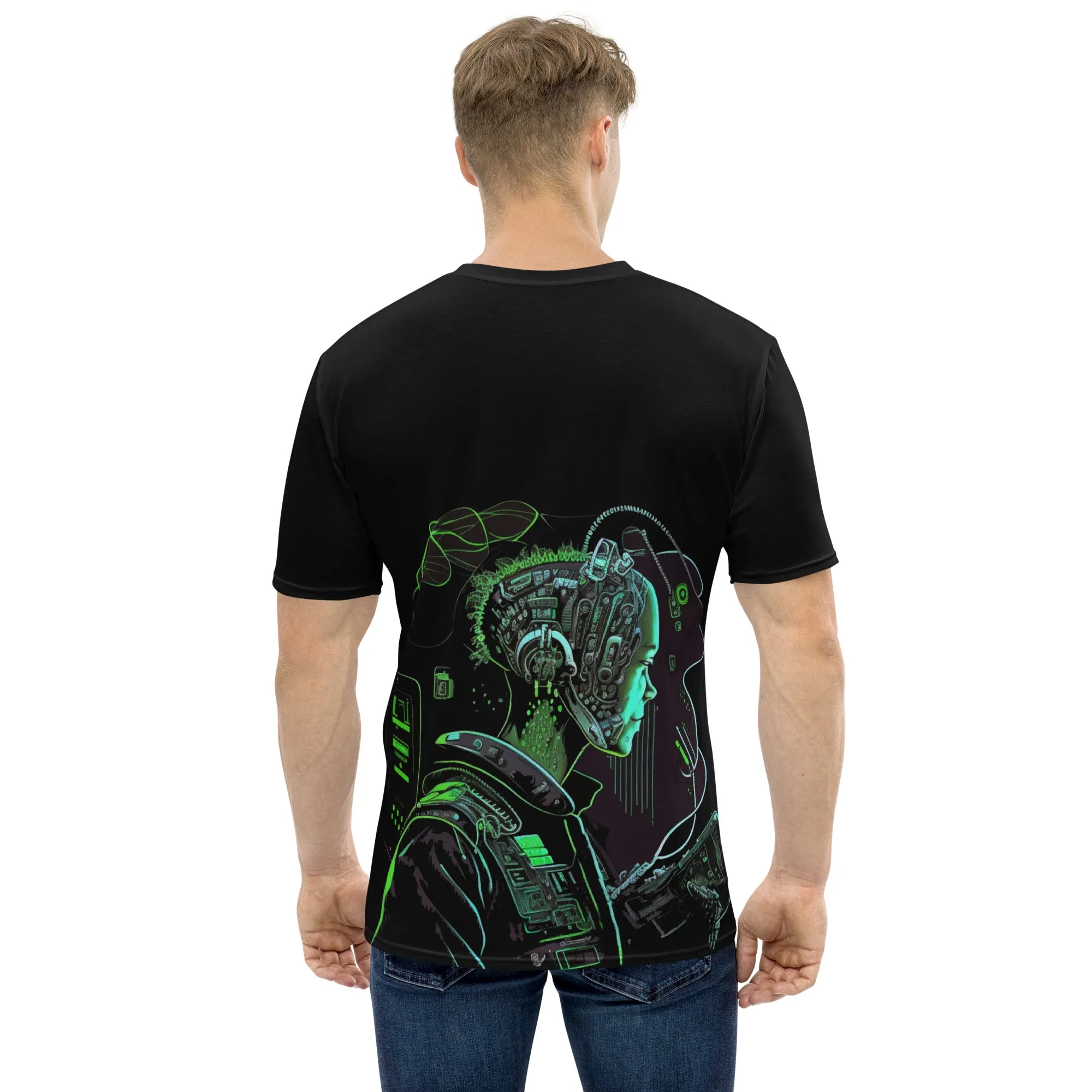 CyberWare Assassin V10 - Men's t-shirt ( Back Print )