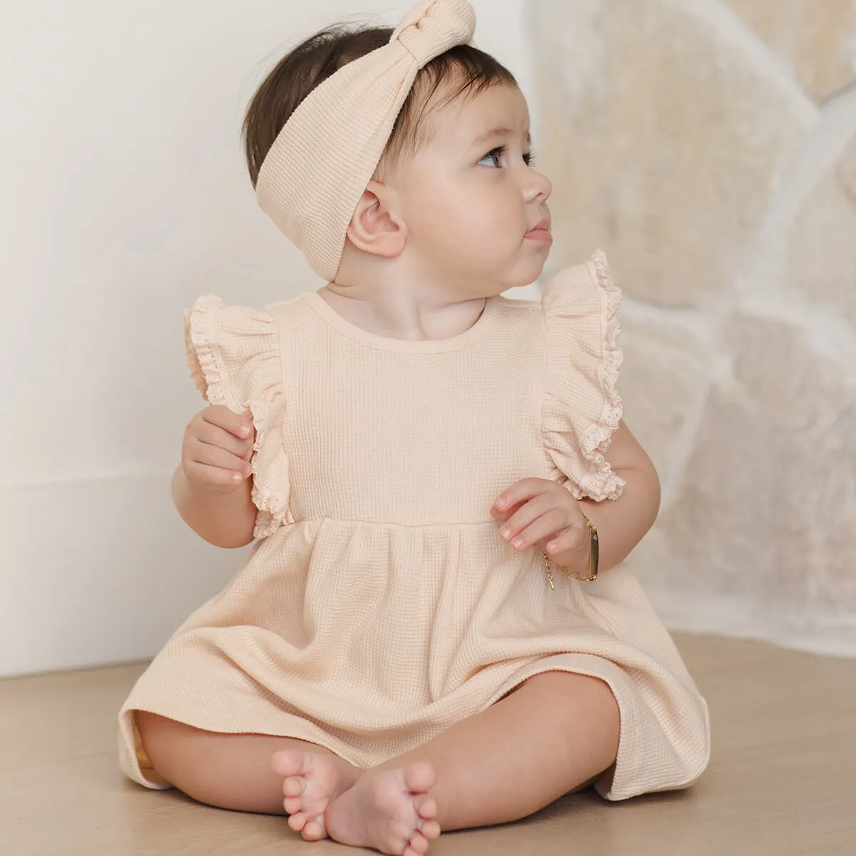Daisy Dress in Antique by Quincy Mae