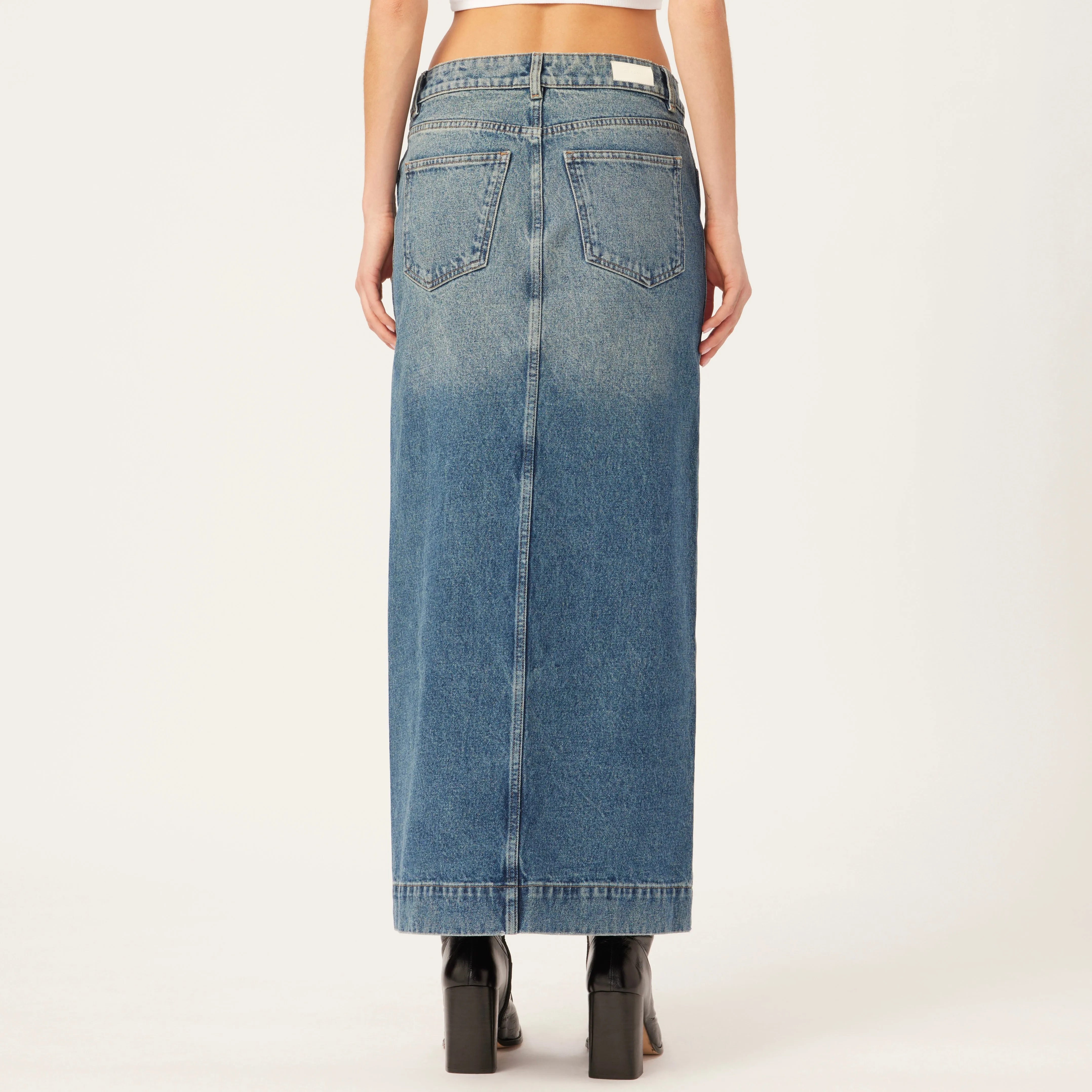 DL1961 Asra Maxi Skirt-aged mid