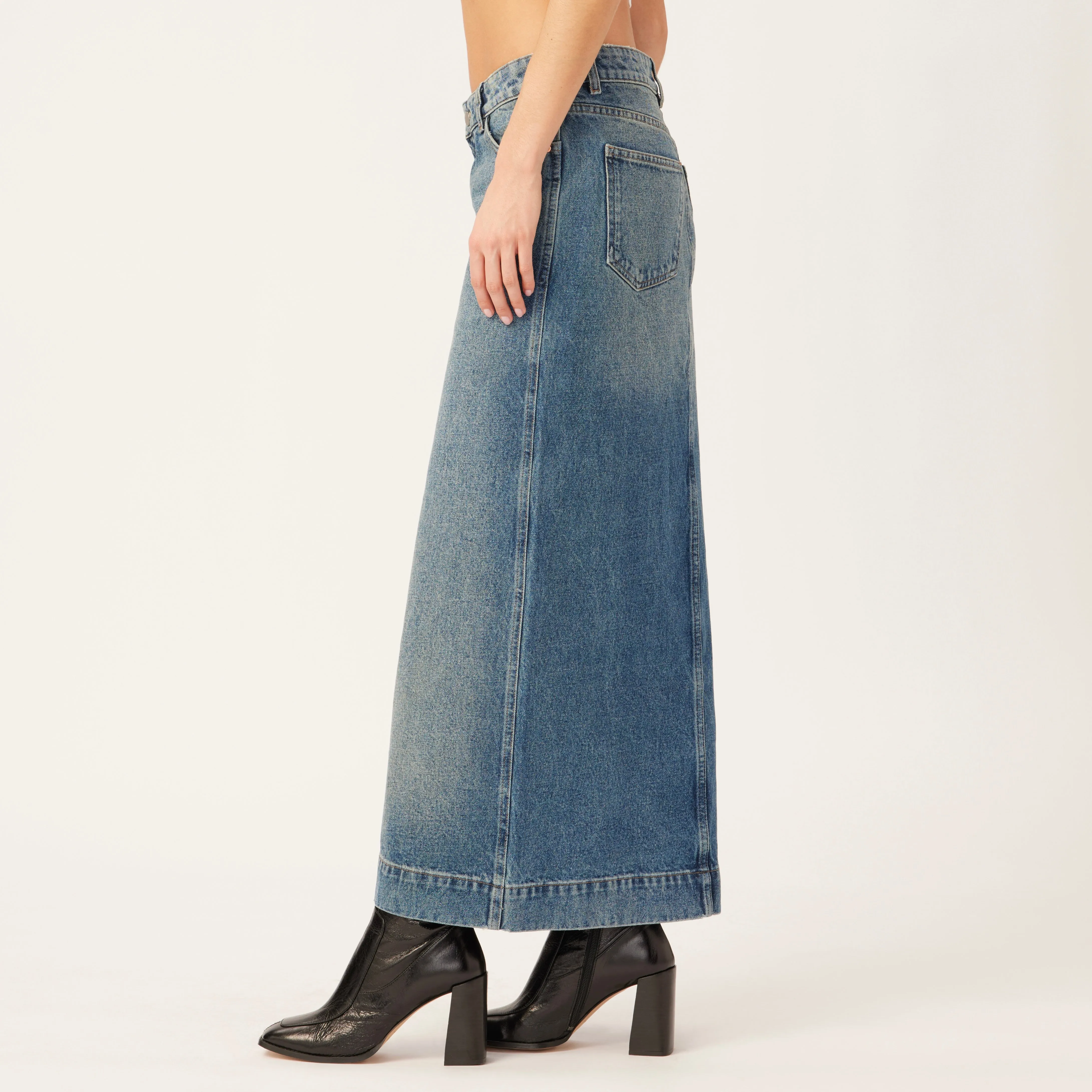 DL1961 Asra Maxi Skirt-aged mid