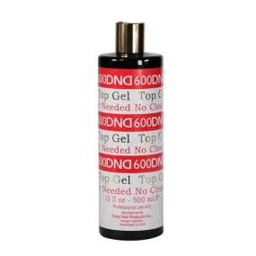 DND 600 Gel Top Coat Refill 16oz. No Cleanse