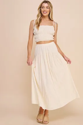 Elle Sweetheart Maxi Skirt