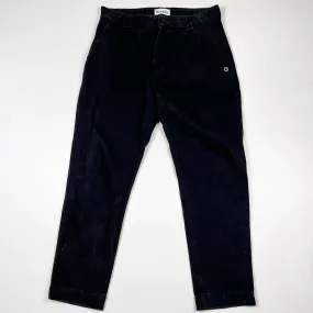 Etudes Black Pleated Chino Jeans