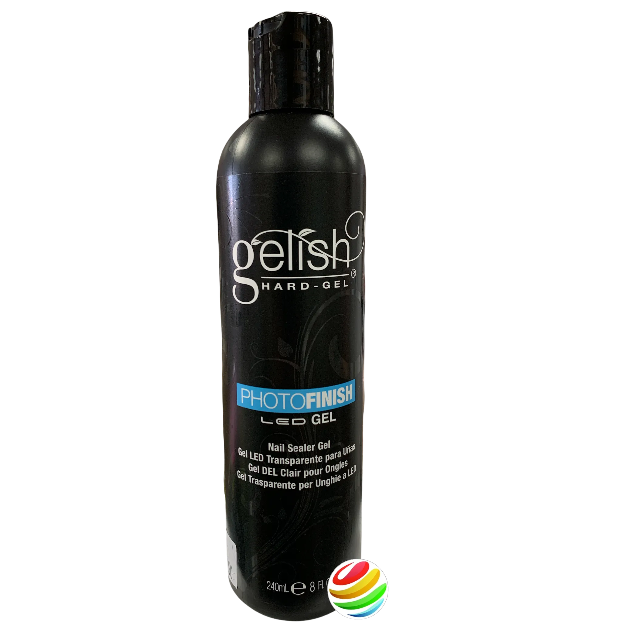 Gelish Photo Finish LED Gel Top Coat 240mL 8 fl oz