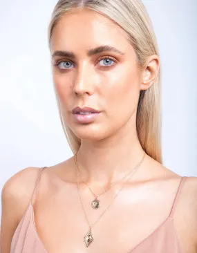Gold Bohemian Layered Necklace