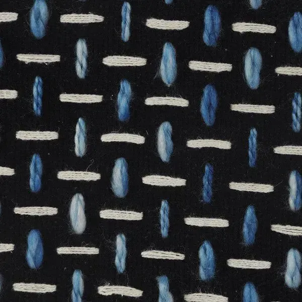 Havana 34022BLU Blue Pouf