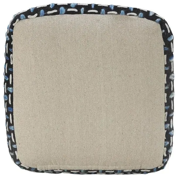 Havana 34022BLU Blue Pouf