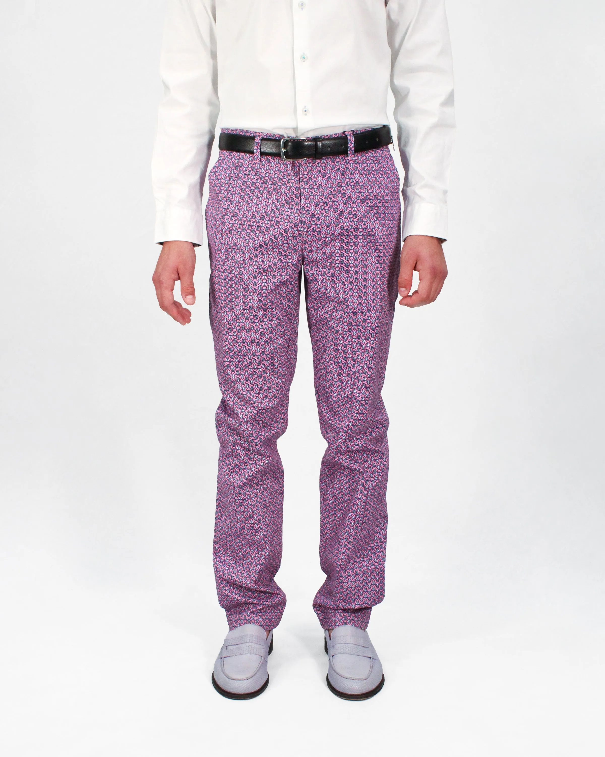 JACK LUX LARGE TURTLE PANTS IN PINK