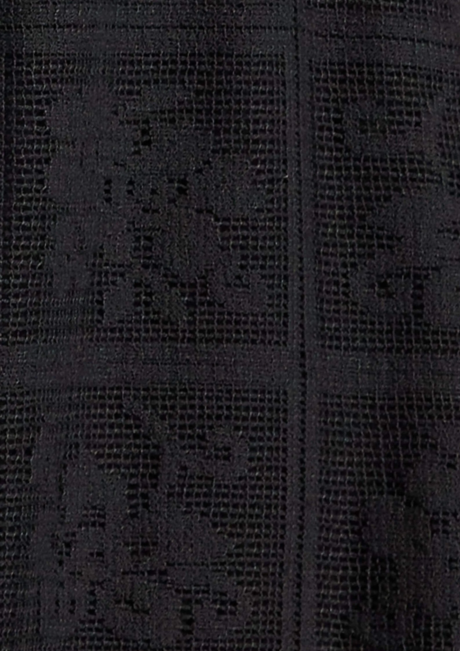 Jinny Tie Front Top in Black Lace