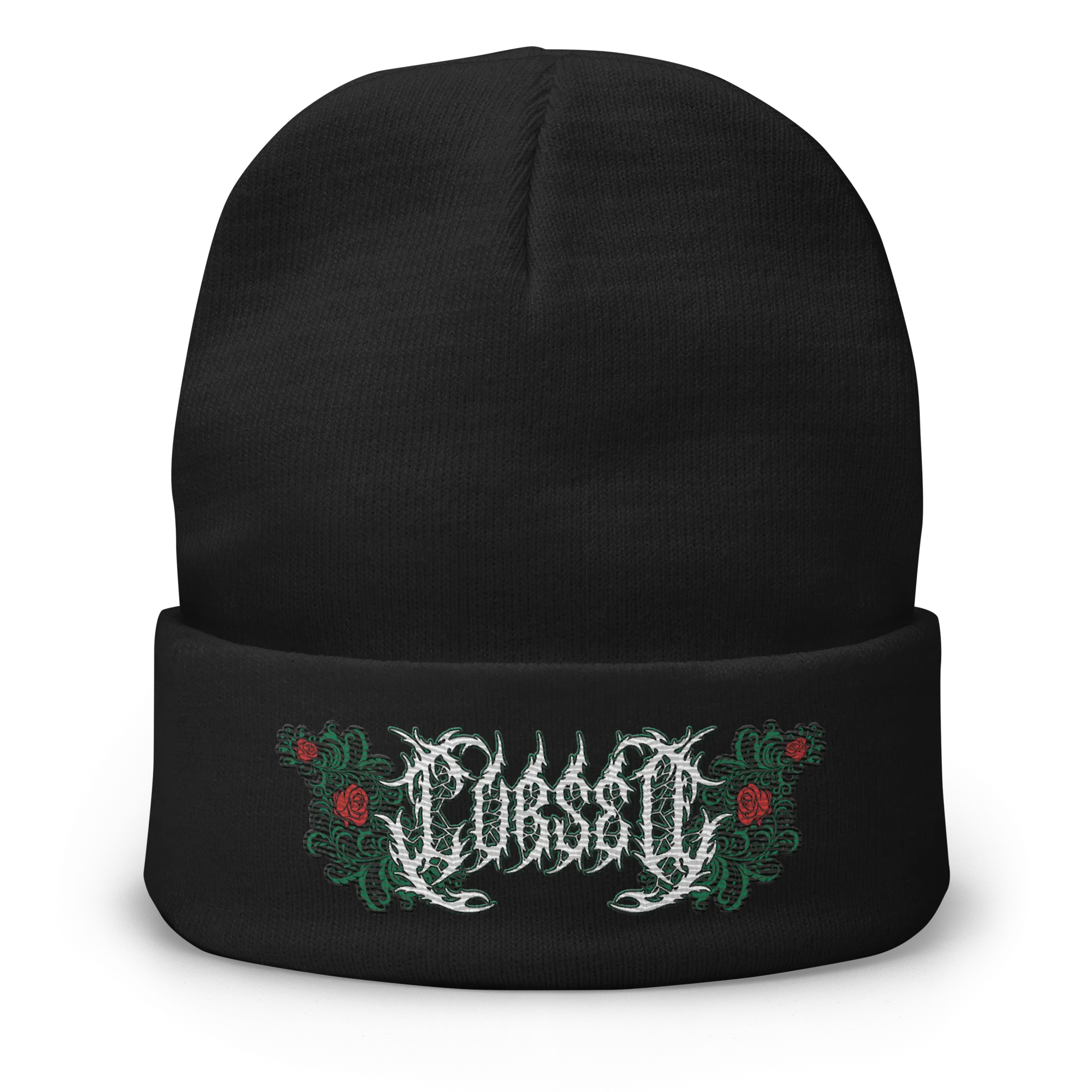 JinRai Cursed with Roses Beanie