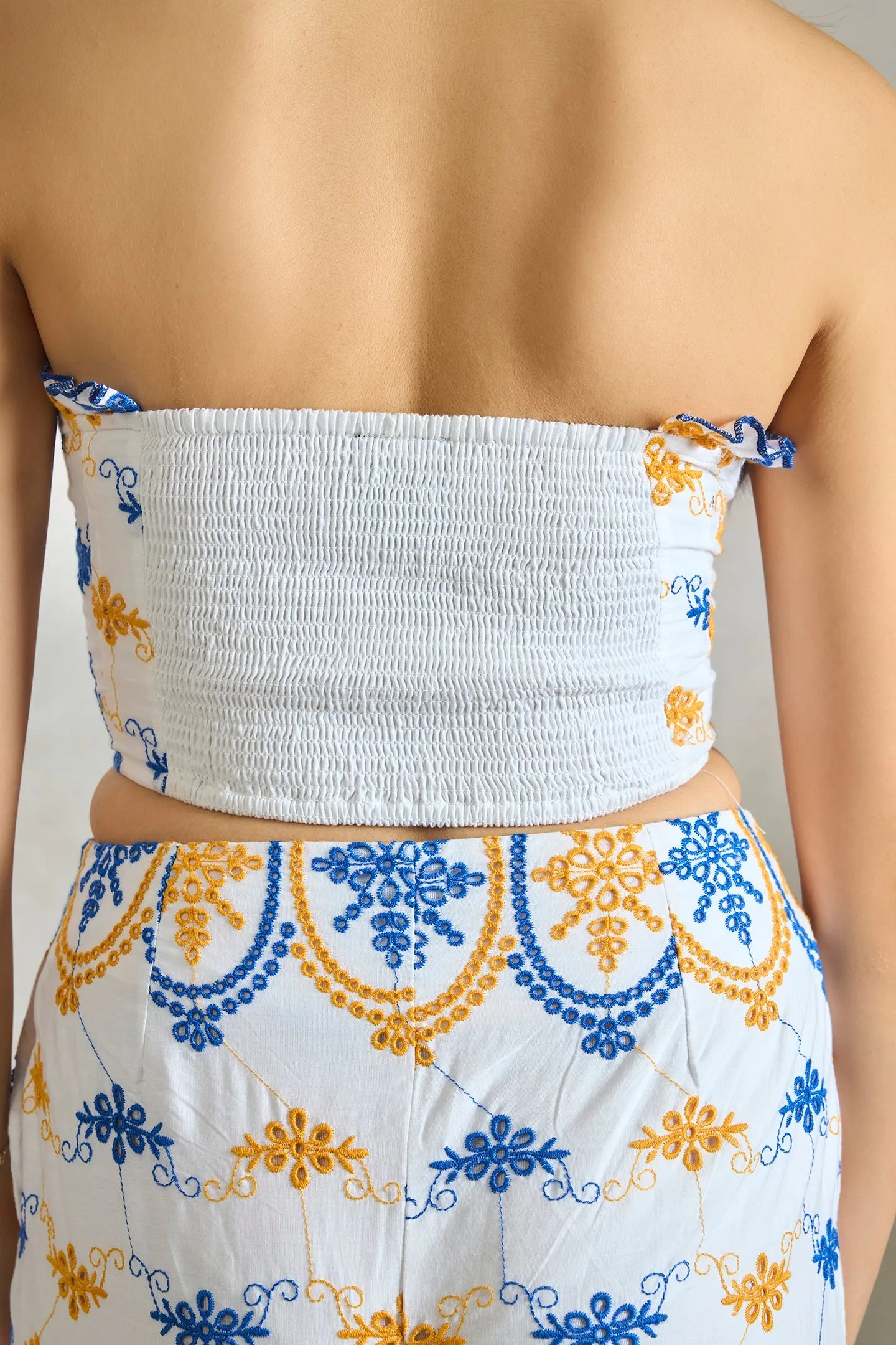 Katy Top| Broderie Anglais Bandeau