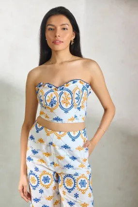 Katy Top| Broderie Anglais Bandeau