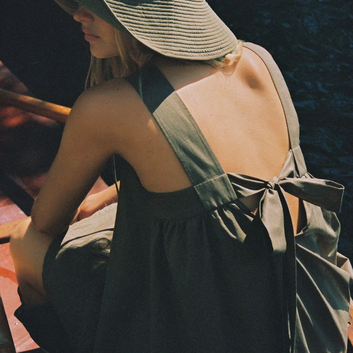 Khaki Hannah Dress