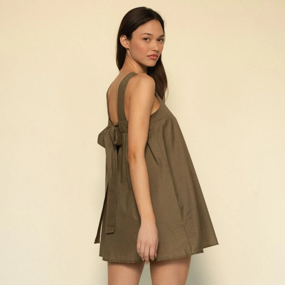 Khaki Hannah Dress