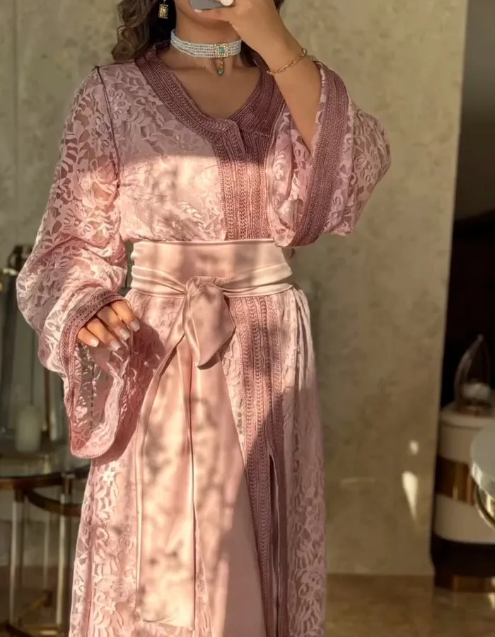 Knit Pink Dress