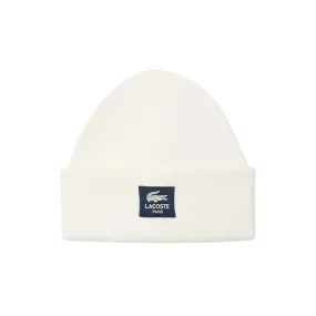 Lacoste Badge Beanie Hat