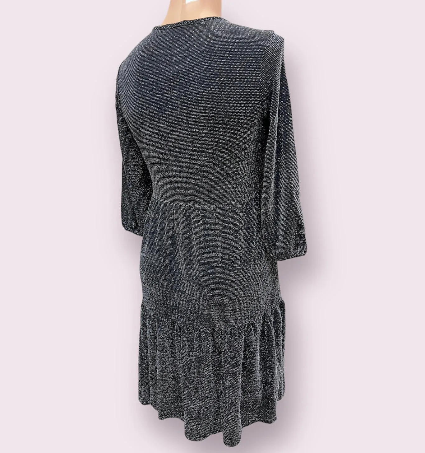 Little Bit Of Glitter Babydoll Dress
