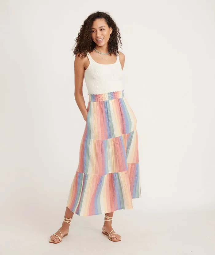 Marine Layer Corinne Maxi Skirt