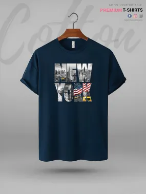 New York Print High Quality Men's T-Shirt In Lowest Price