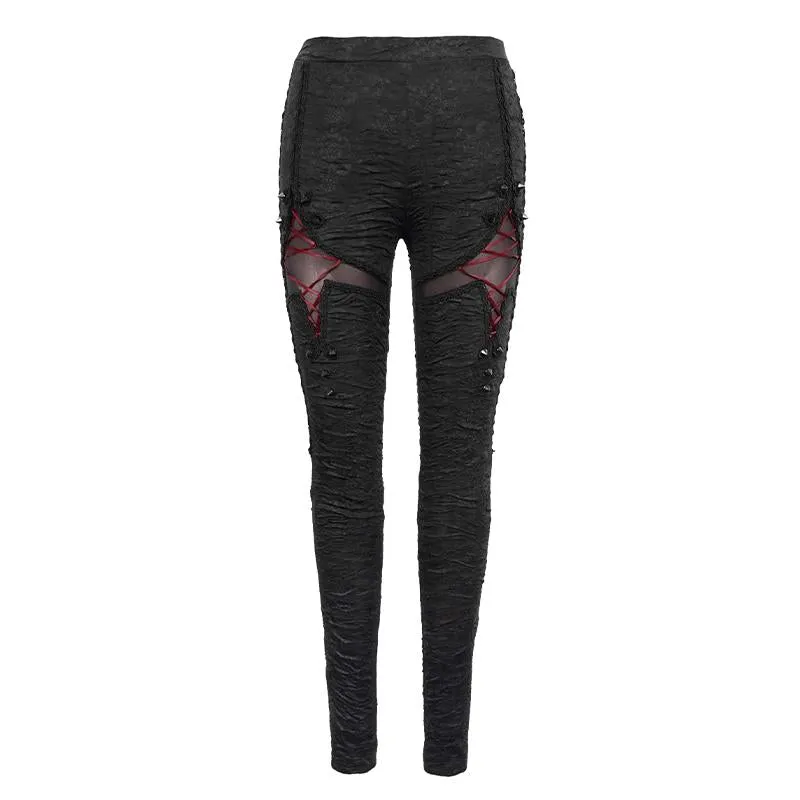 'November' Knit Gothic Leggings