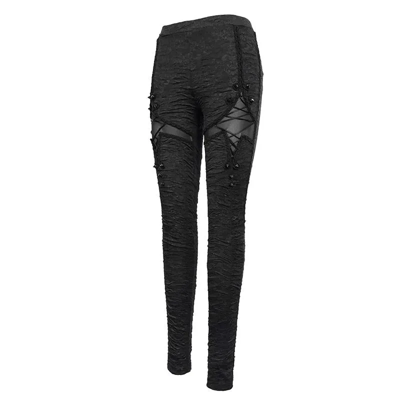 'November' Knit Gothic Leggings