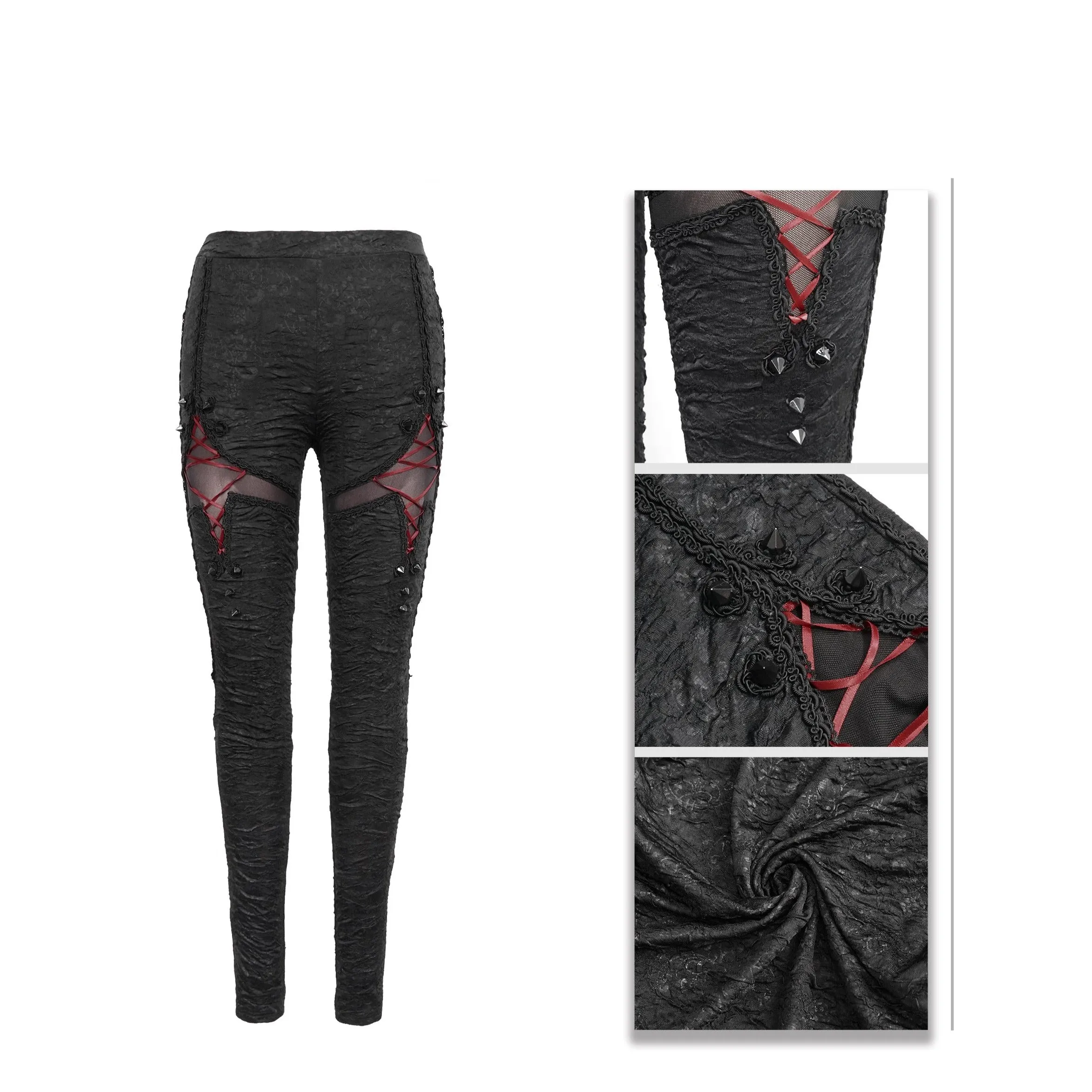 'November' Knit Gothic Leggings