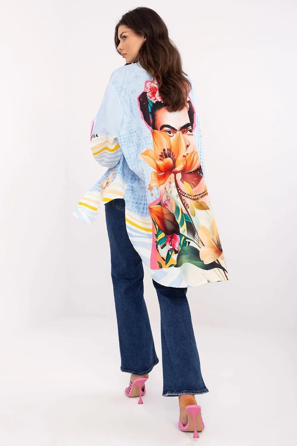 Oversized White Long Sleeve Shirt
