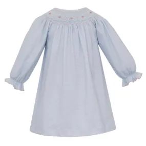 Petit Bebe Smocked Dress - Blue